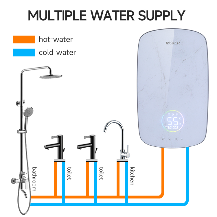 electric tankless water heater