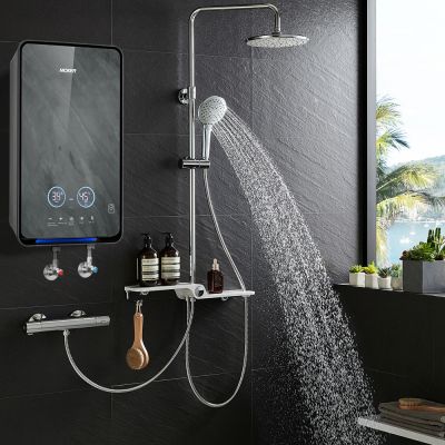 Máy nước nóng điện tức thời 5 tốc độ bán buôn có màn hình cảm ứng LED