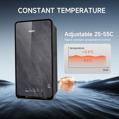 Máy nước nóng điện tức thời 5 tốc độ bán buôn có màn hình cảm ứng LED
