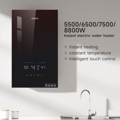 Hệ thống nước nóng điện tức thời gắn tường cho gia đình, khách sạn và phòng tắm trong gara