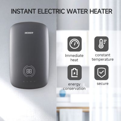 Máy nước nóng điện tức thời có thể điều chỉnh nhiệt độ với máy bơm nước nóng