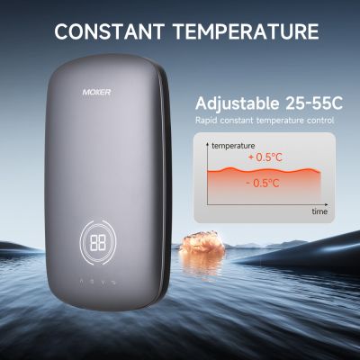 Máy nước nóng điện tức thời có thể điều chỉnh nhiệt độ với máy bơm nước nóng