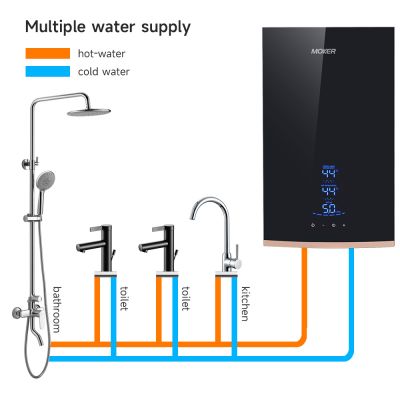 Nhà sản xuất máy nước nóng không cần bình chứa điện thông minh 220V