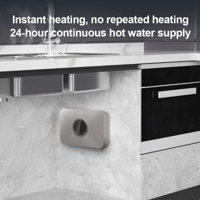 Máy nước nóng tức thời không bình chứa siêu mỏng và nhỏ gọn cho nhà bếp