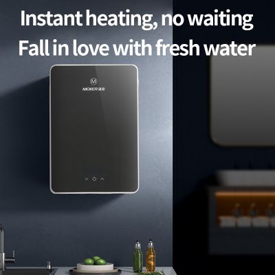 Máy nước nóng tức thời không cần bình chứa, nhiệt độ ổn định thông minh