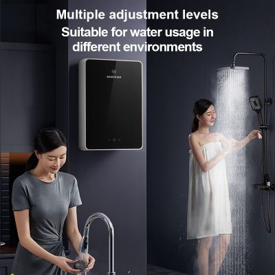 Máy nước nóng tức thời không cần bình chứa, nhiệt độ ổn định thông minh