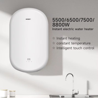Thiết kế tích hợp các loại máy nước nóng khác nhau với phong cách trang trí nhà