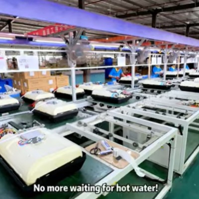 Làm nóng tức thì, không cần chờ đợi